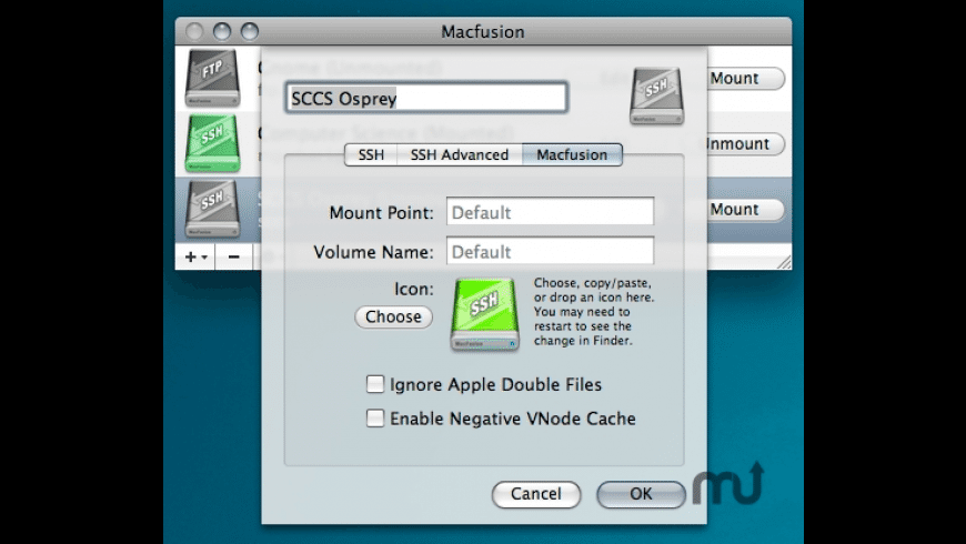 mount mac drive on windows